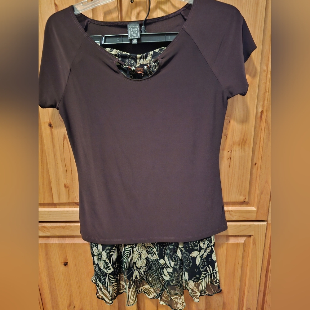 NWOT skirt and top